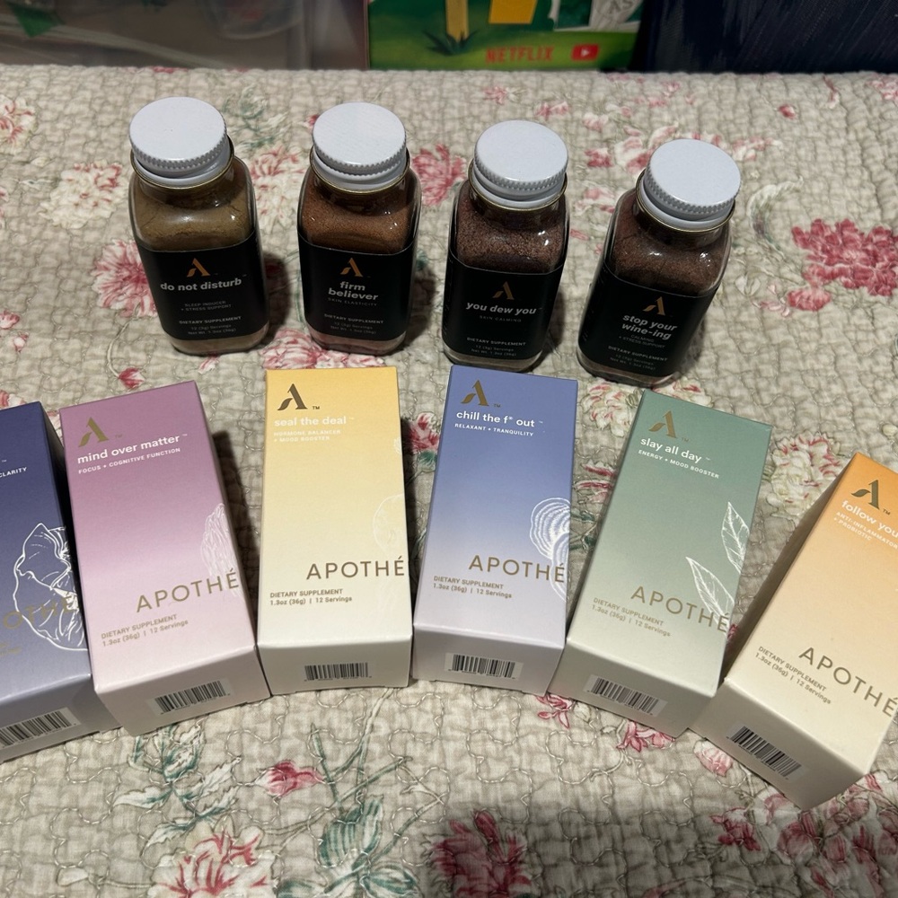 10 Apothecary blends set full size 1.3